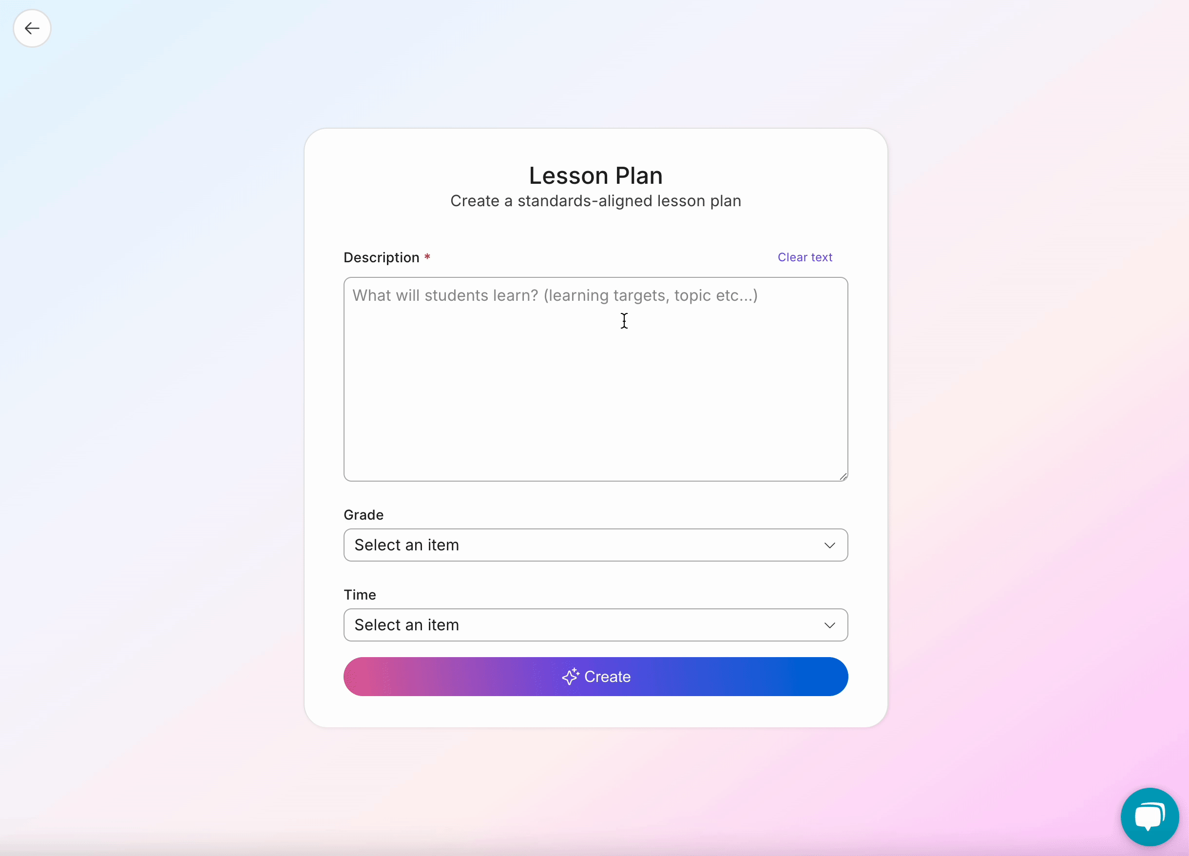 Lesson Plan